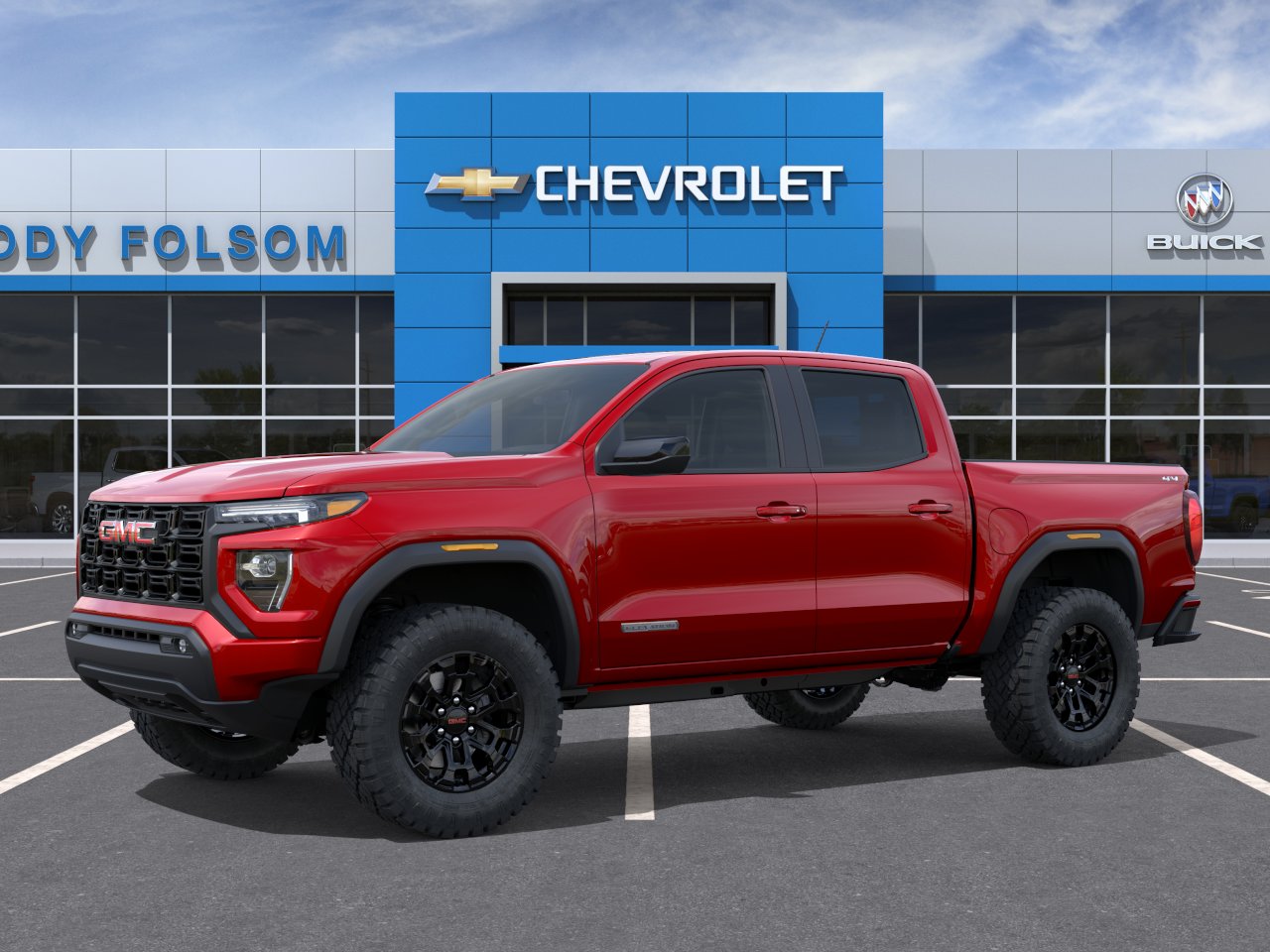 New 2026 Volcanic Red Tintcoat GMC Elevation image 2