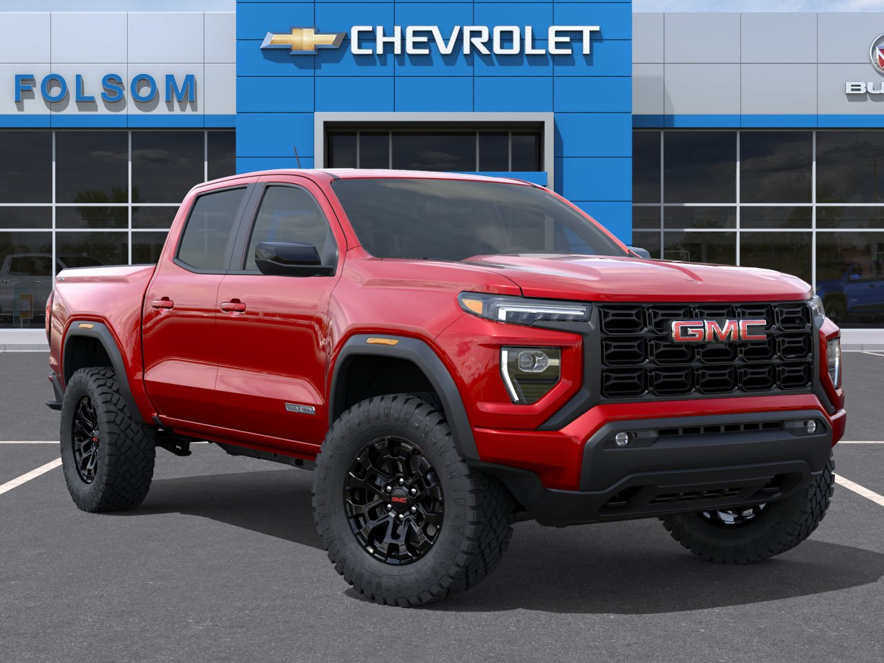 New 2026 Volcanic Red Tintcoat GMC Elevation image 7