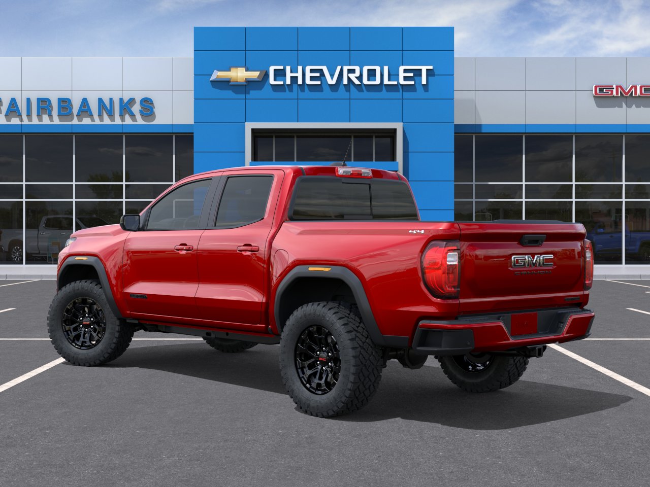 New 2026 Volcanic Red Tintcoat GMC Elevation image 3