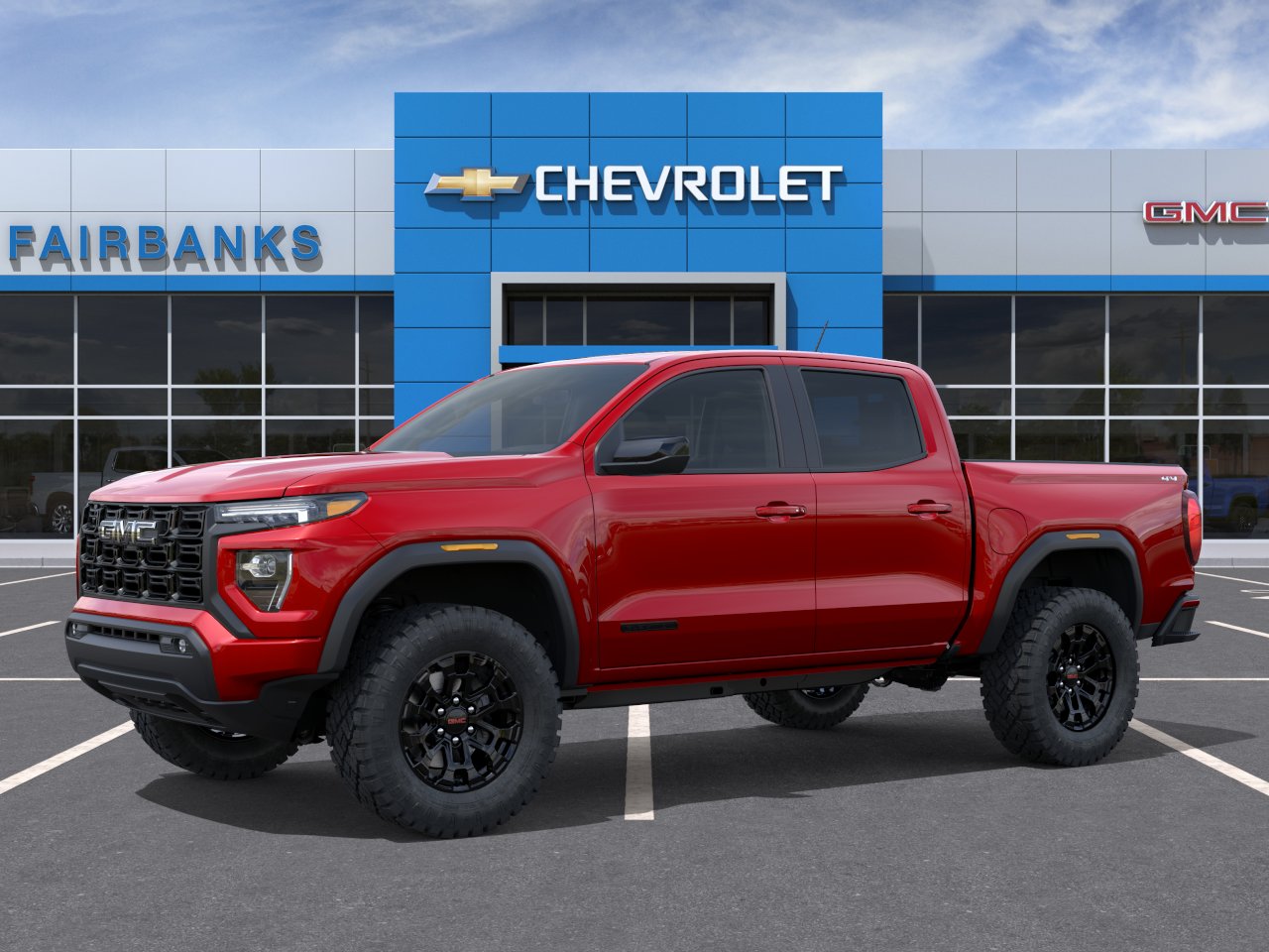 New 2026 Volcanic Red Tintcoat GMC Elevation image 2