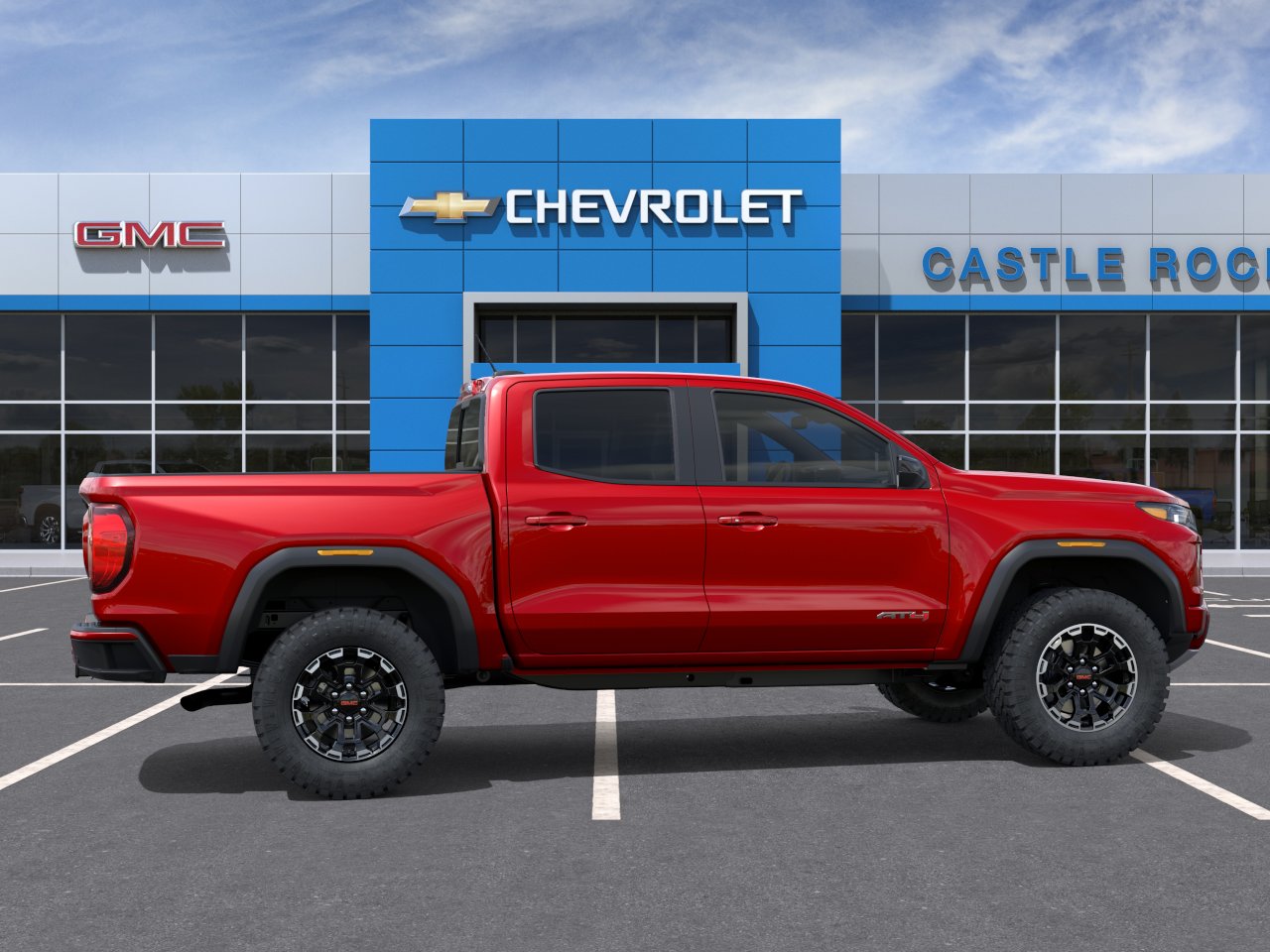 New 2026 Volcanic Red Tintcoat GMC AT4 image 36