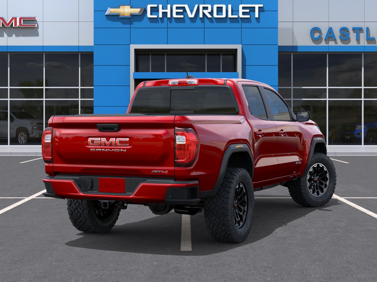 New 2026 Volcanic Red Tintcoat GMC AT4 image 35