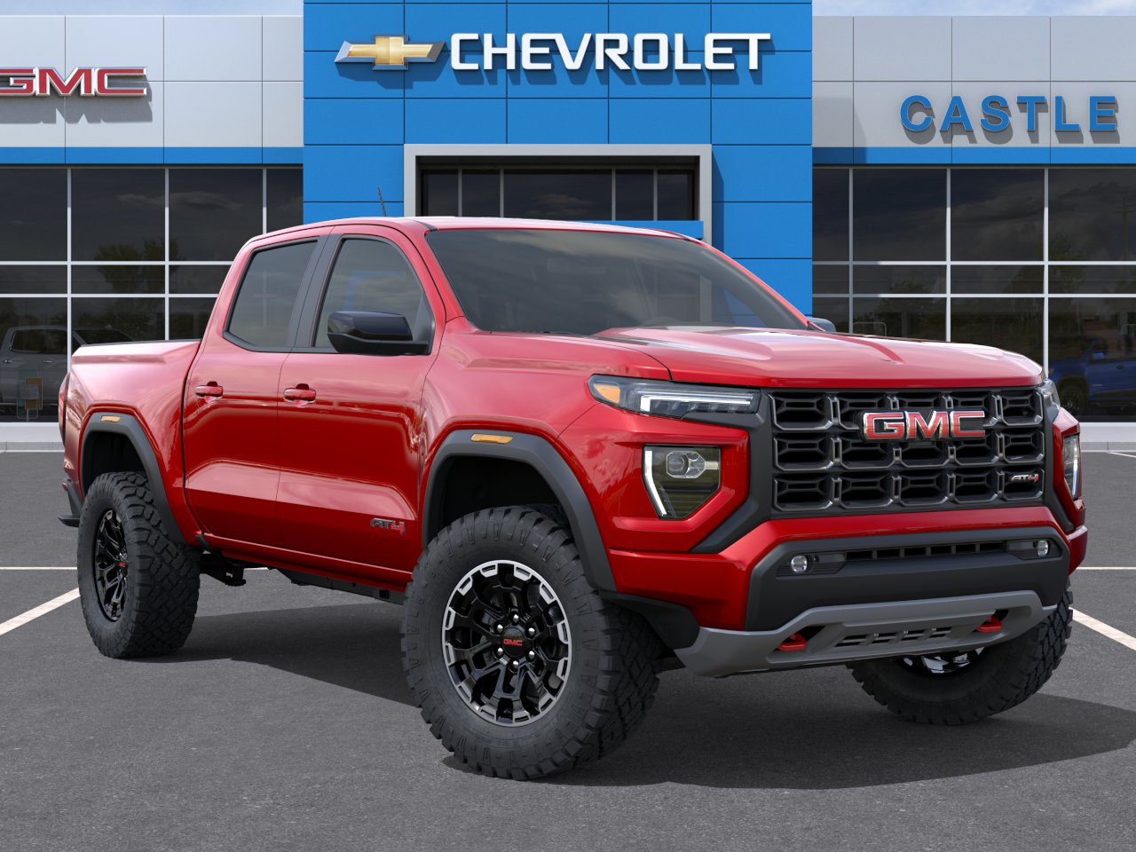 New 2026 Volcanic Red Tintcoat GMC AT4 image 38