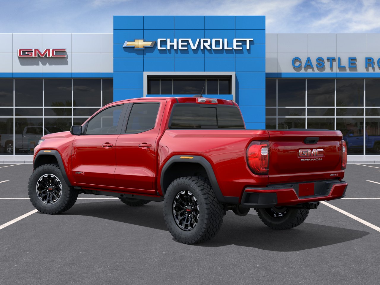 New 2026 Volcanic Red Tintcoat GMC AT4 image 34