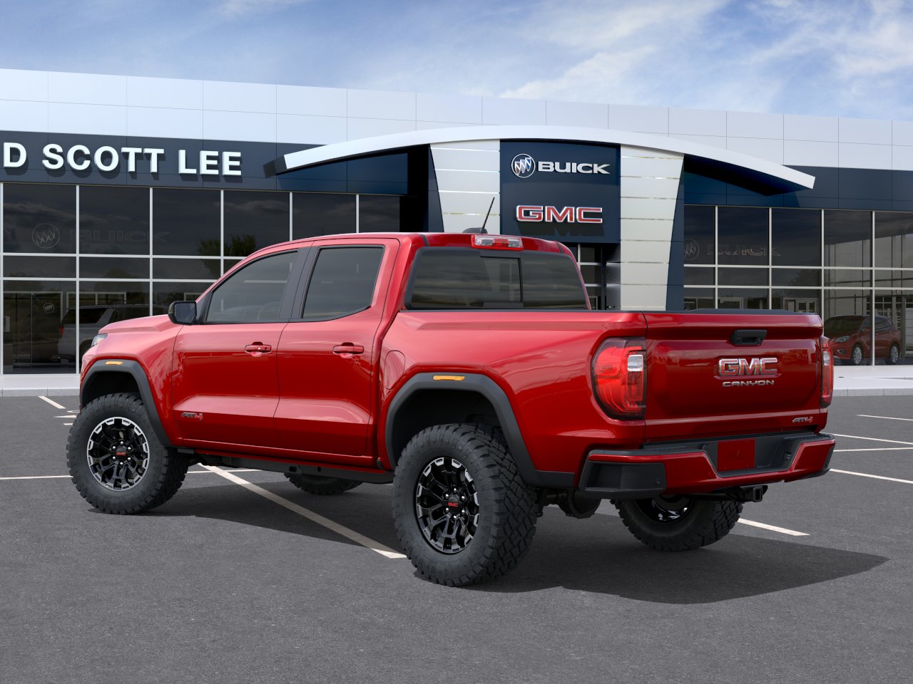 New 2026 Volcanic Red Tintcoat GMC AT4 image 3