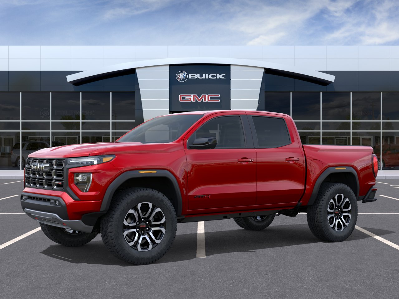 New 2026 Volcanic Red Tintcoat GMC AT4 image 2