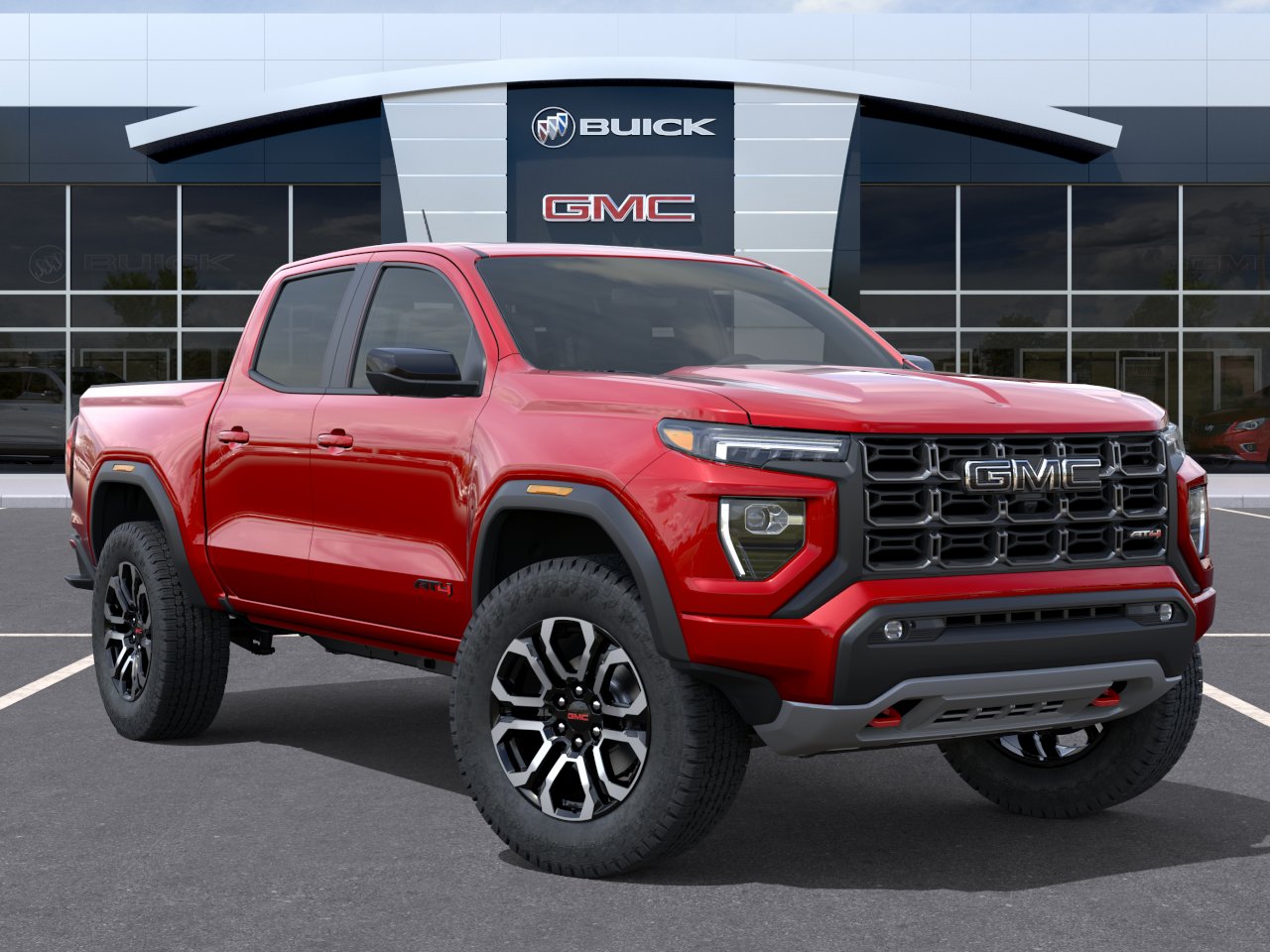 New 2026 Volcanic Red Tintcoat GMC AT4 image 7