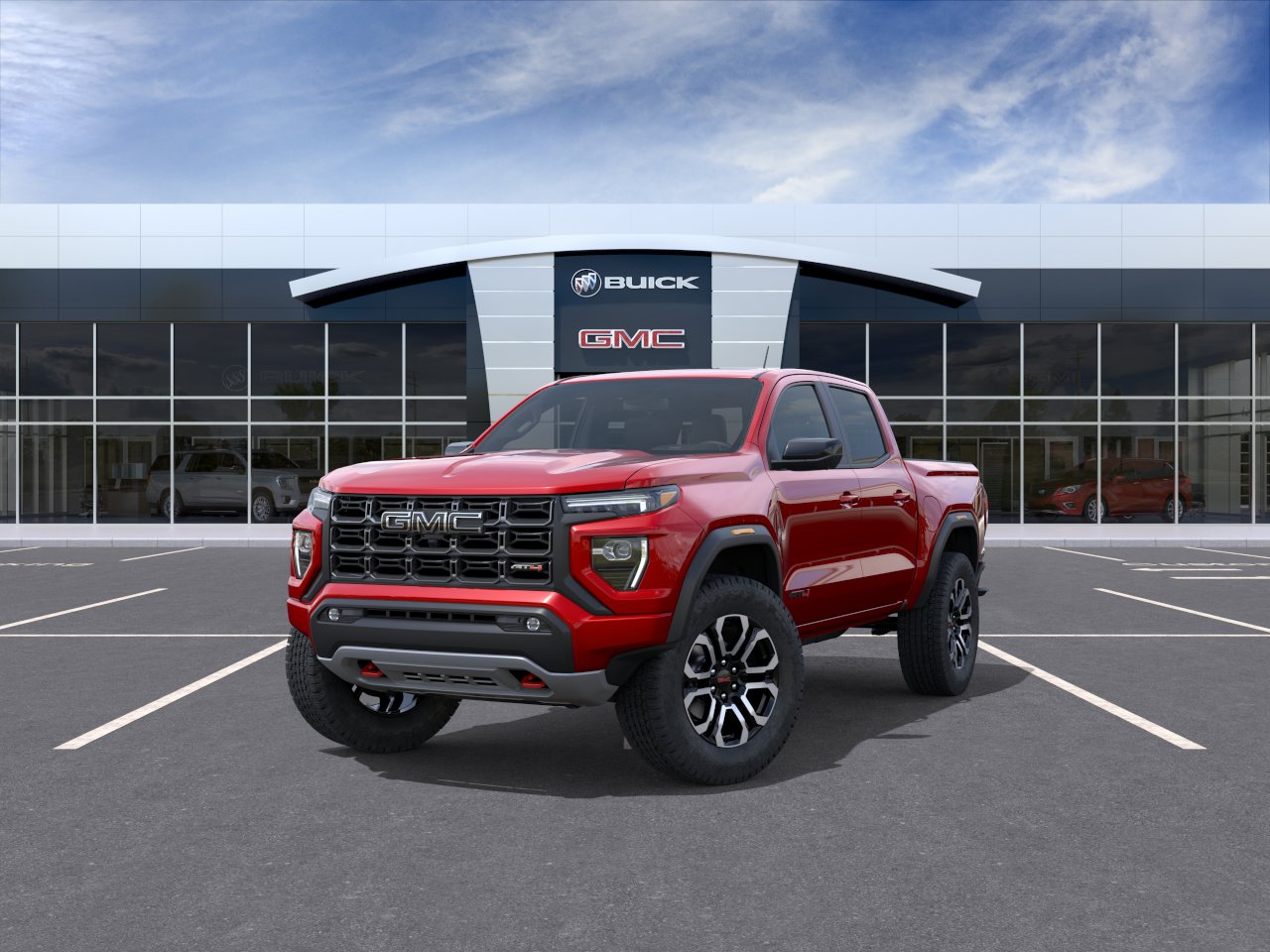 New 2026 Volcanic Red Tintcoat GMC AT4 image 8