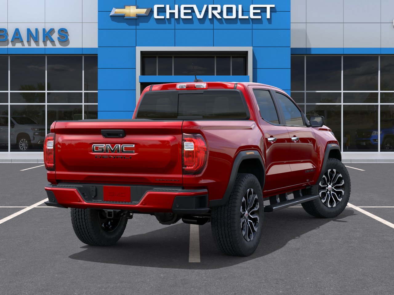 New 2026 Volcanic Red Tintcoat GMC Denali image 4