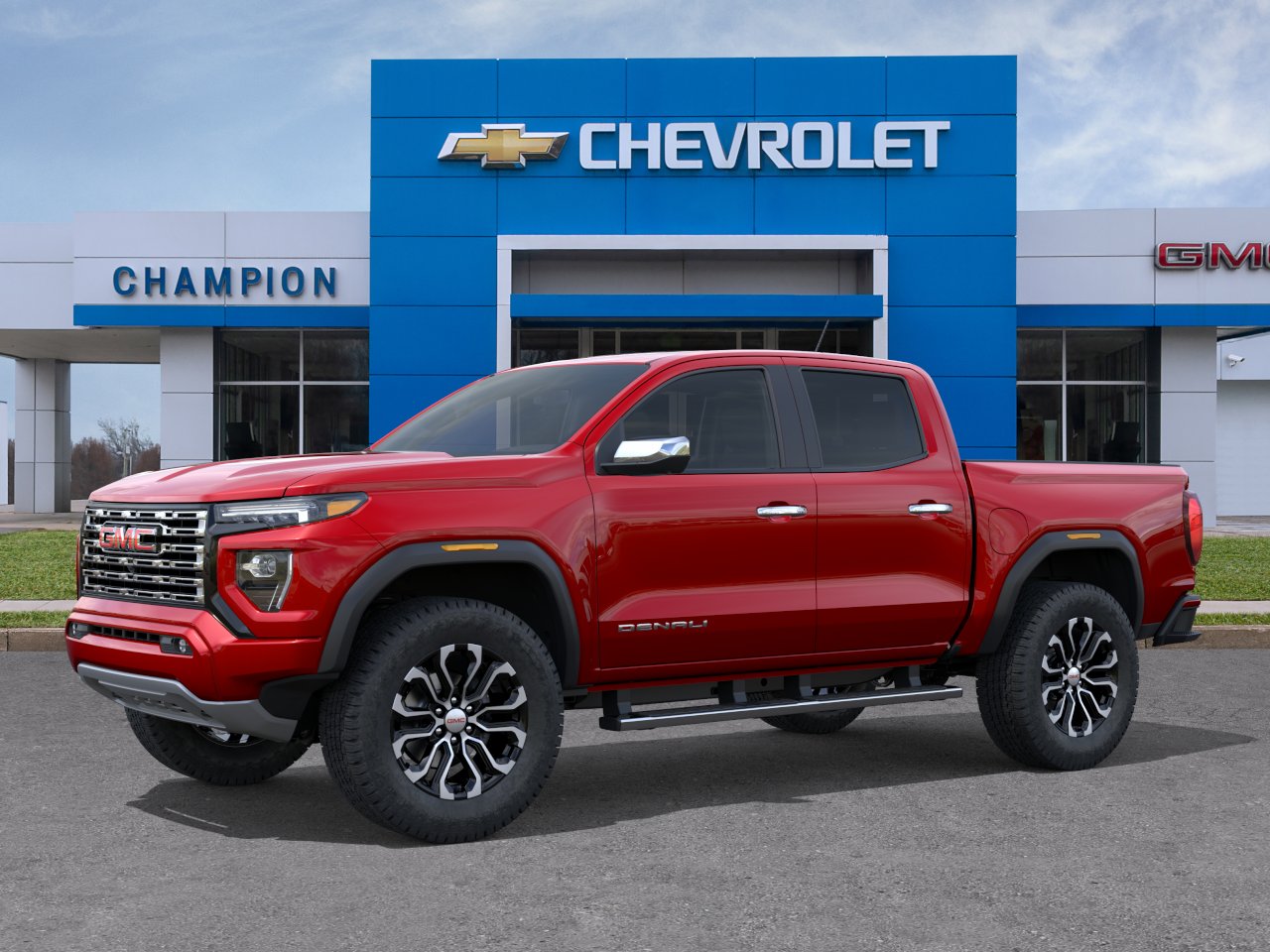 New 2026 Volcanic Red Tintcoat GMC Denali image 2