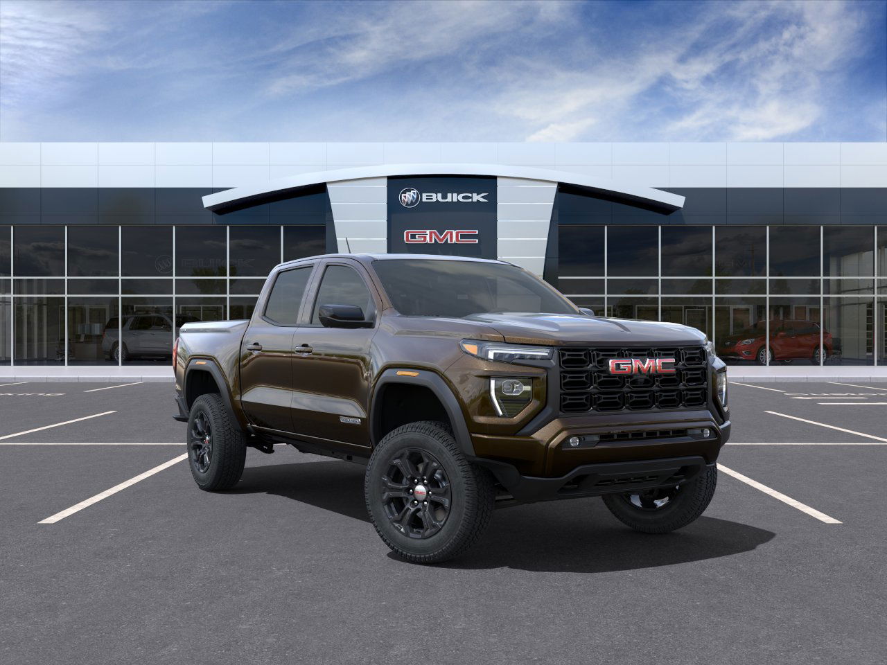 New 2024 GMC Canyon Elevation Crew Cab in Salem G7809 Power Buick