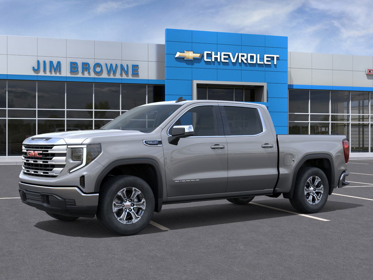 New 2026 Sterling Metallic GMC SLE image 38