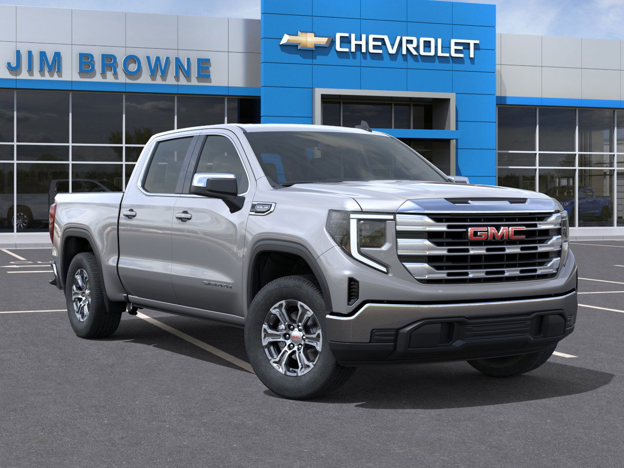 New 2026 Sterling Metallic GMC SLE image 43