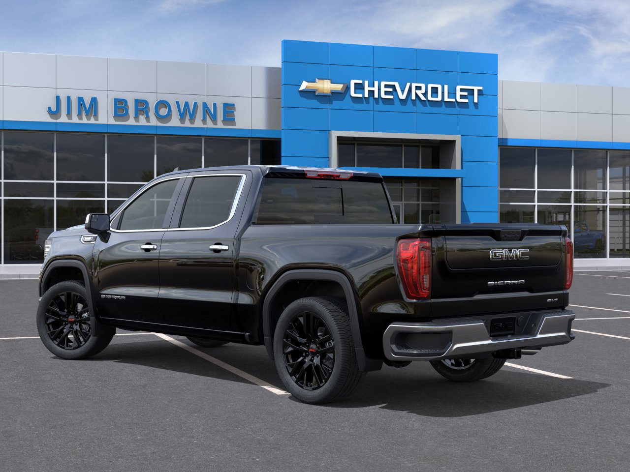 New 2026 Onyx Black GMC SLT image 3