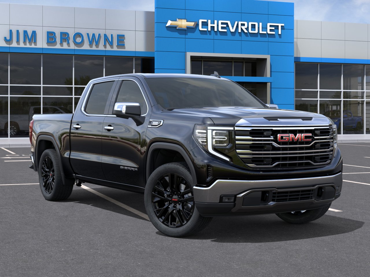 New 2026 Onyx Black GMC SLT image 7