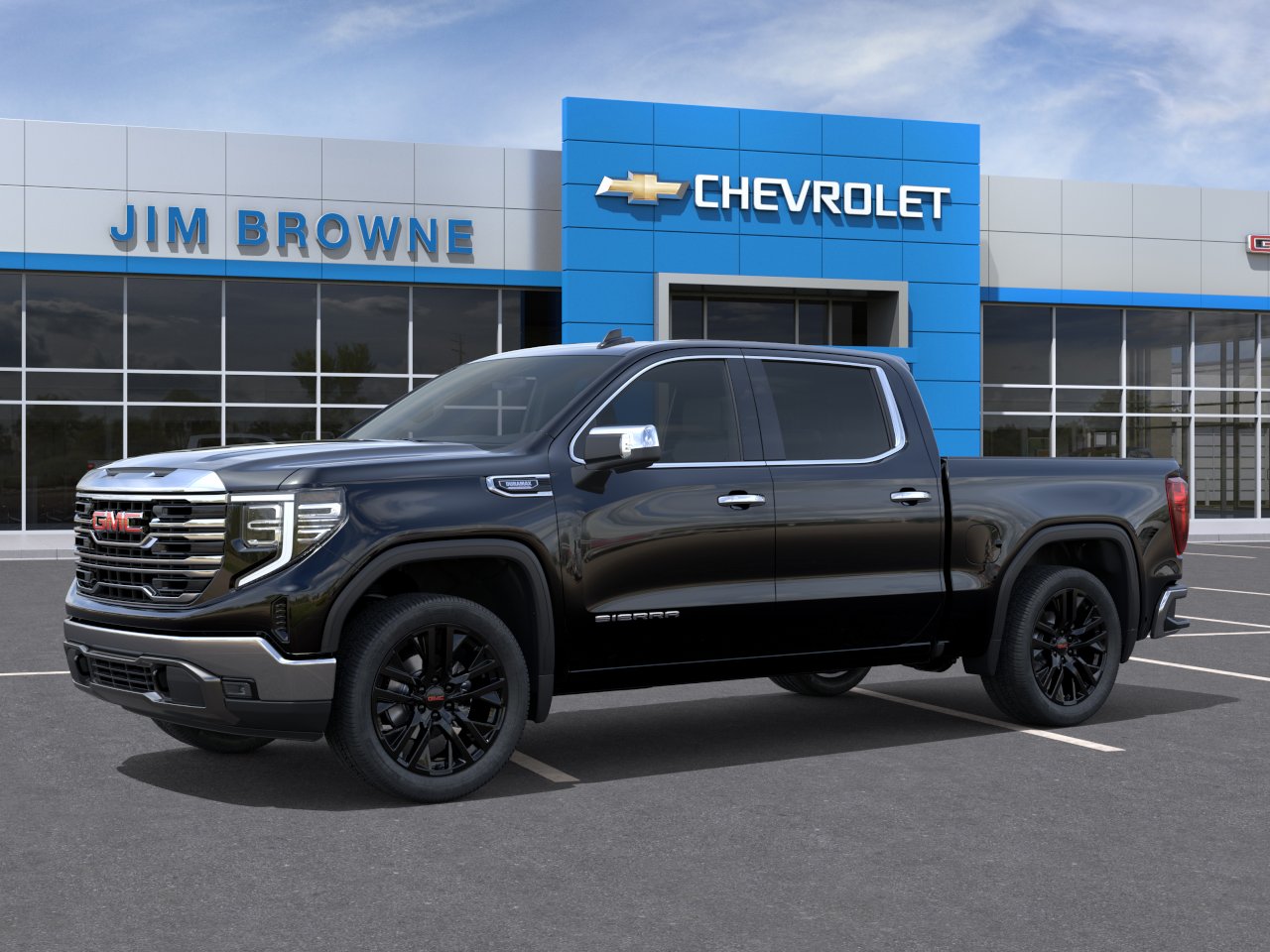 New 2026 Onyx Black GMC SLT image 2