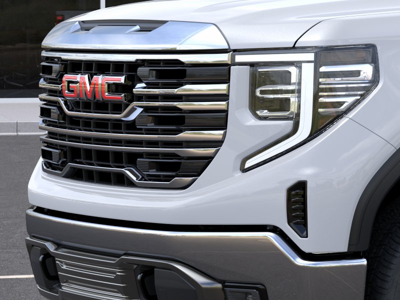 New 2026 Glacier White Tricoat GMC SLT image 37