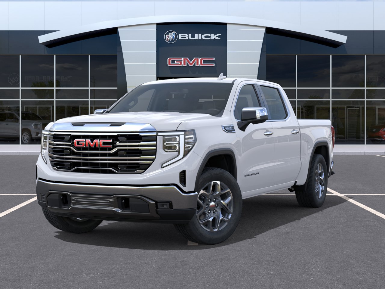 New 2026 Summit White GMC SLT image 6