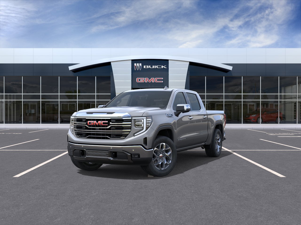 New 2026 Sterling Metallic GMC SLT image 32
