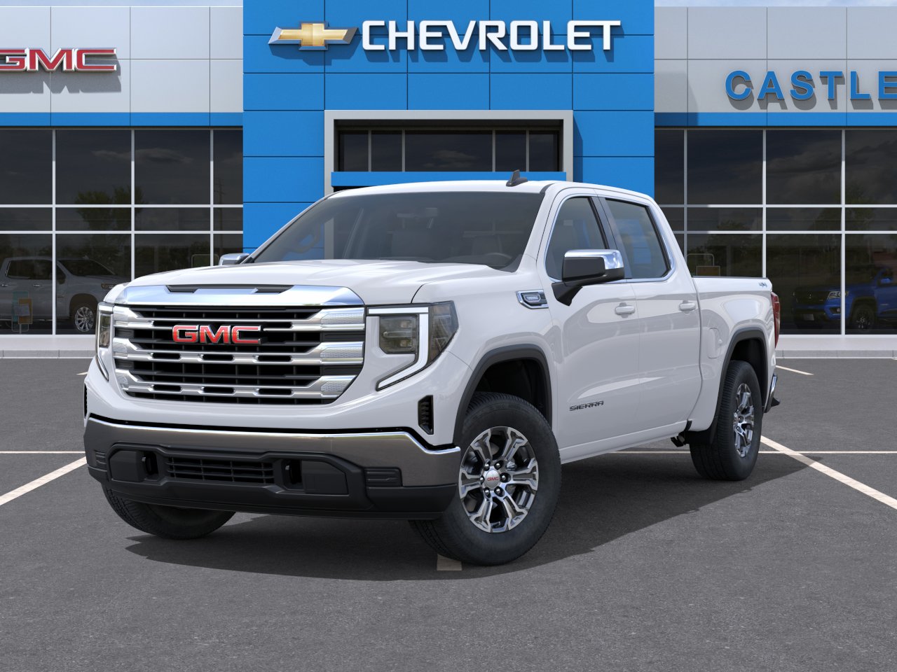New 2026 Summit White GMC SLE image 39