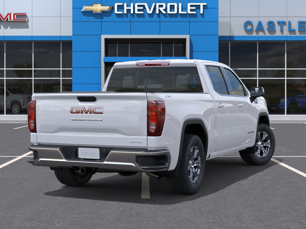 New 2026 Summit White GMC SLE image 37