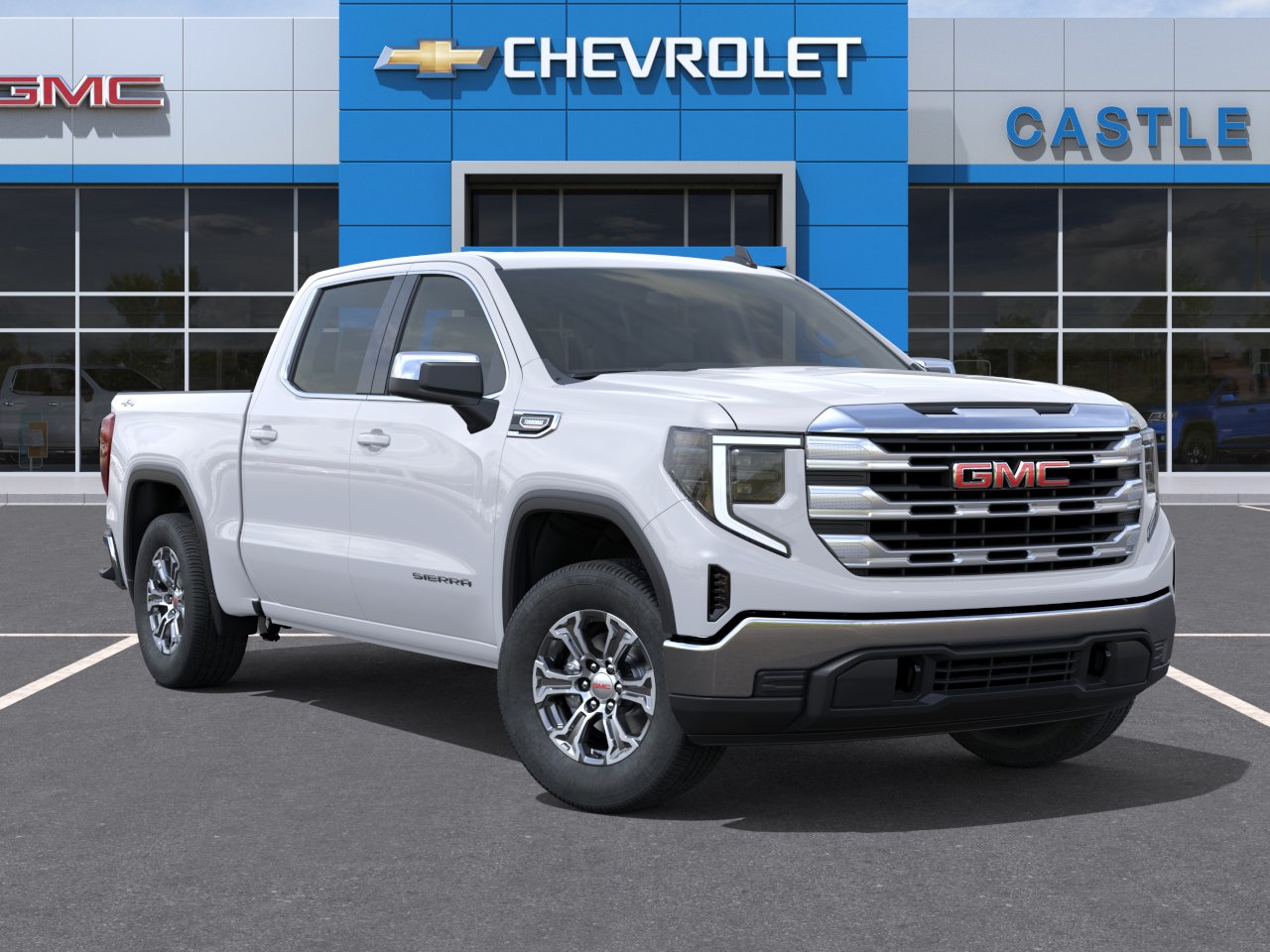 New 2026 Summit White GMC SLE image 40