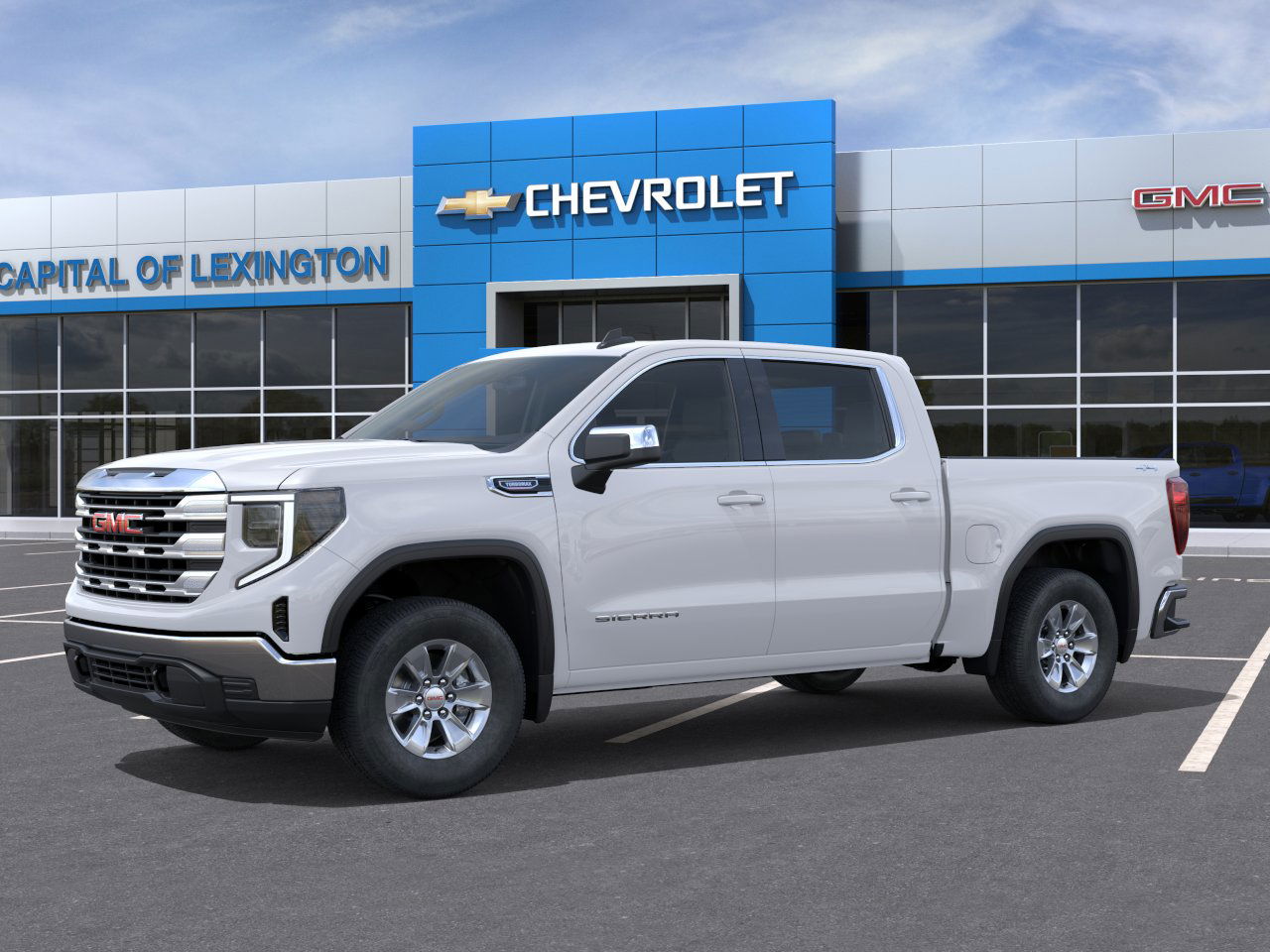 New 2025 Summit White GMC SLE image 26