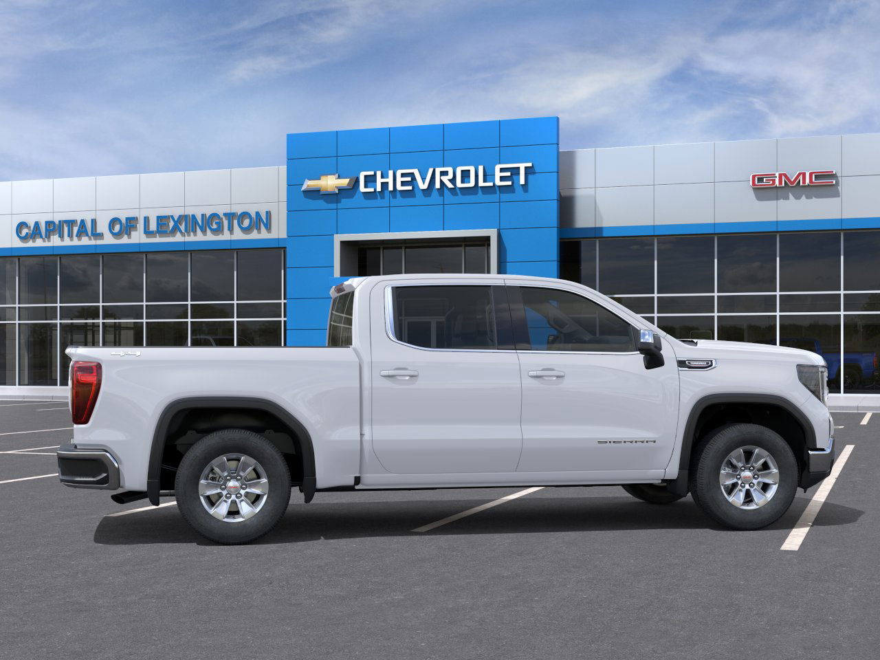 New 2025 Summit White GMC SLE image 29