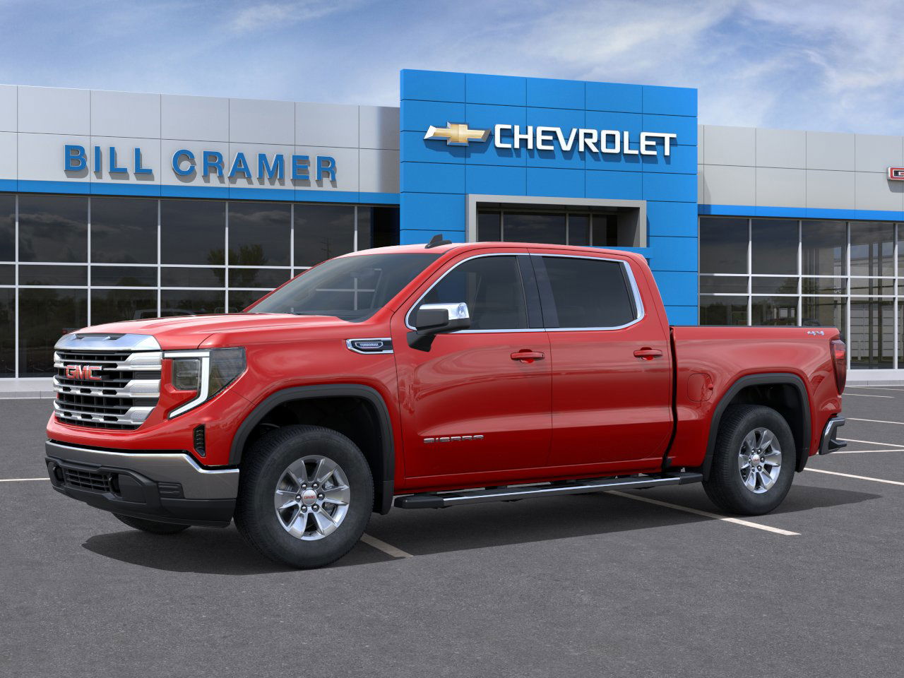 New 2025 Cardinal Red GMC SLE image 16