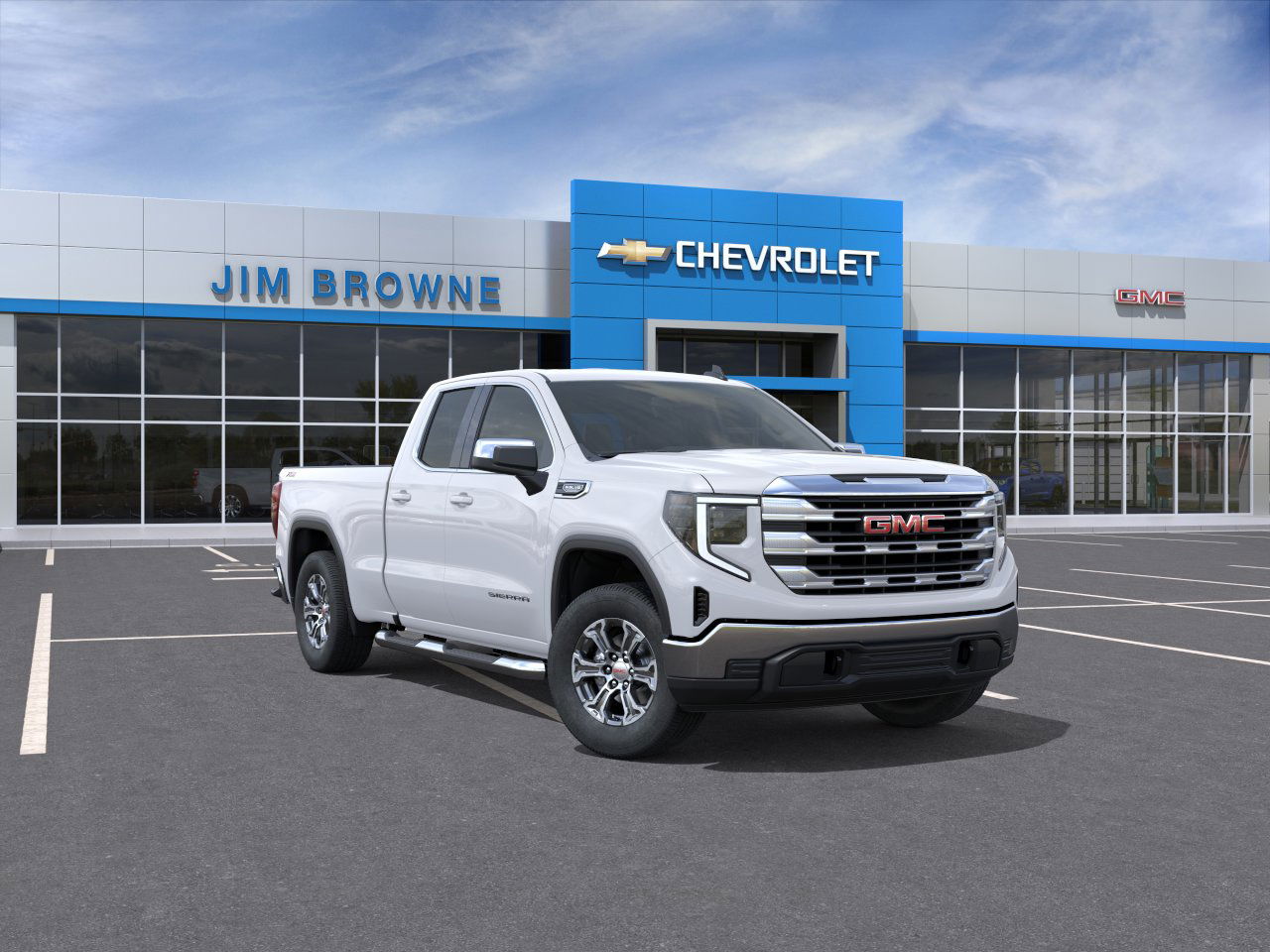 New 2026 Summit White GMC SLE image 37