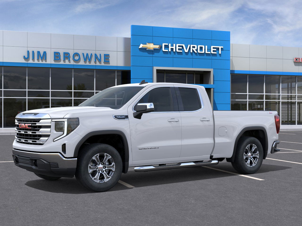 New 2026 Summit White GMC SLE image 38