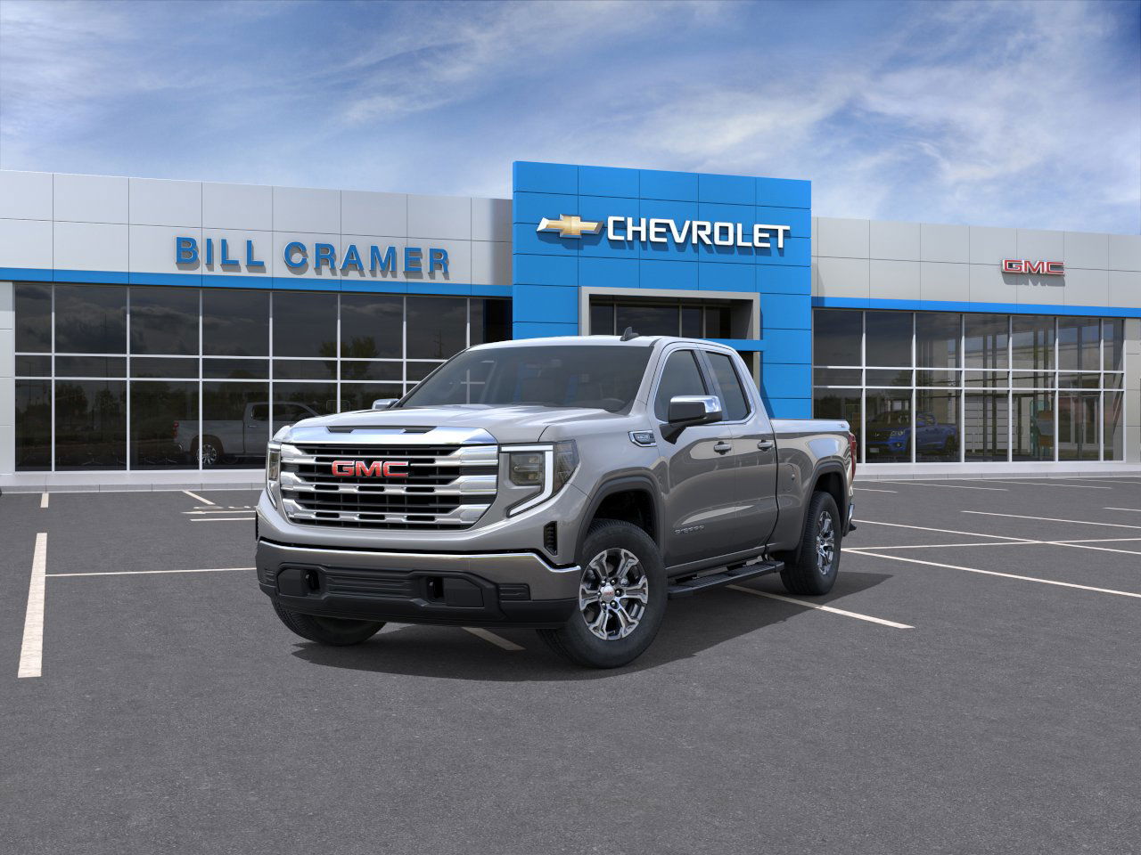 New 2026 Sterling Metallic GMC SLE image 47