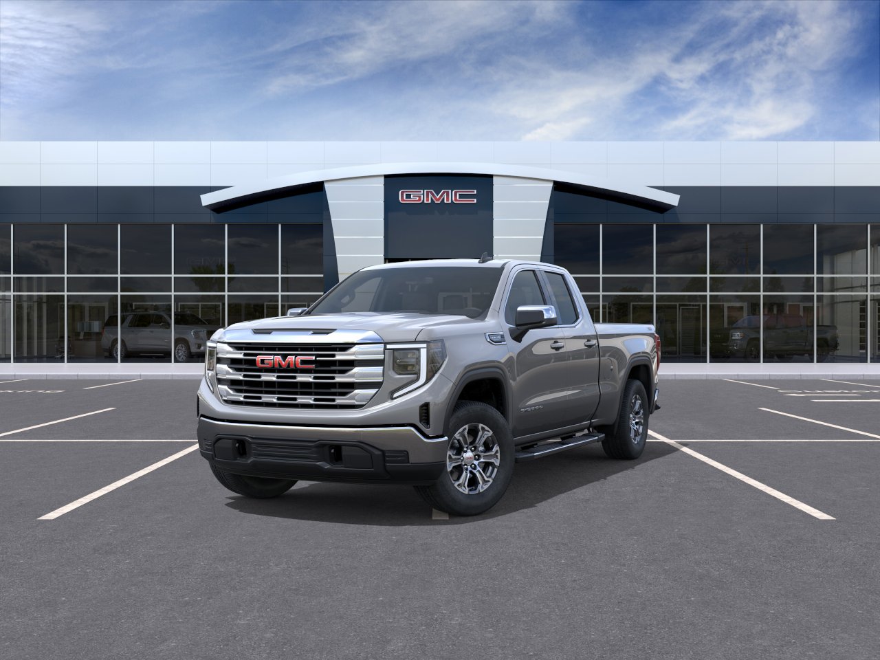 New 2026 Sterling Metallic GMC SLE image 8