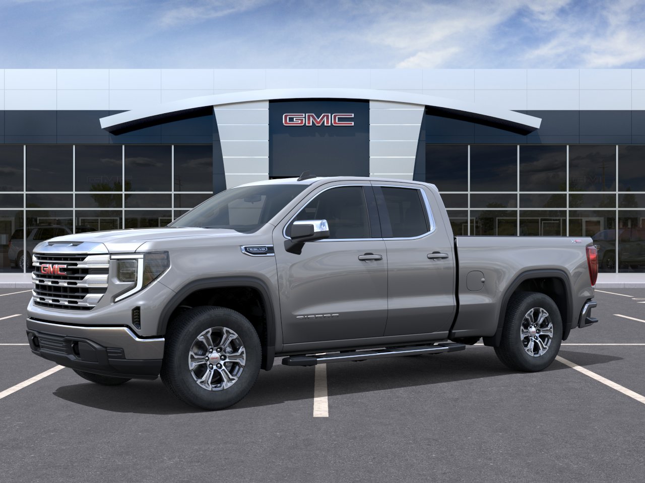 New 2026 Sterling Metallic GMC SLE image 2