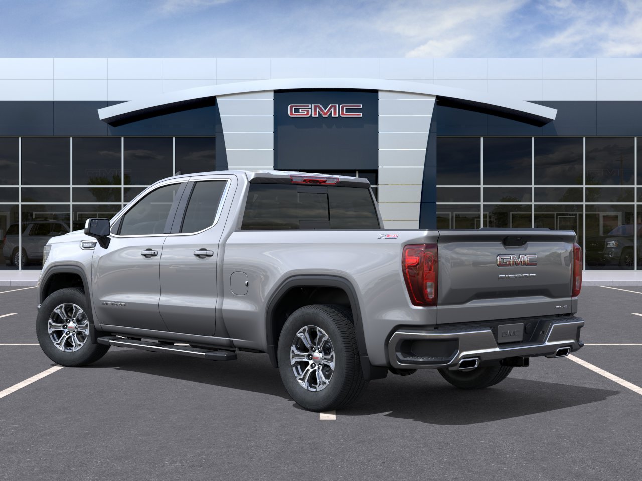 New 2026 Sterling Metallic GMC SLE image 3