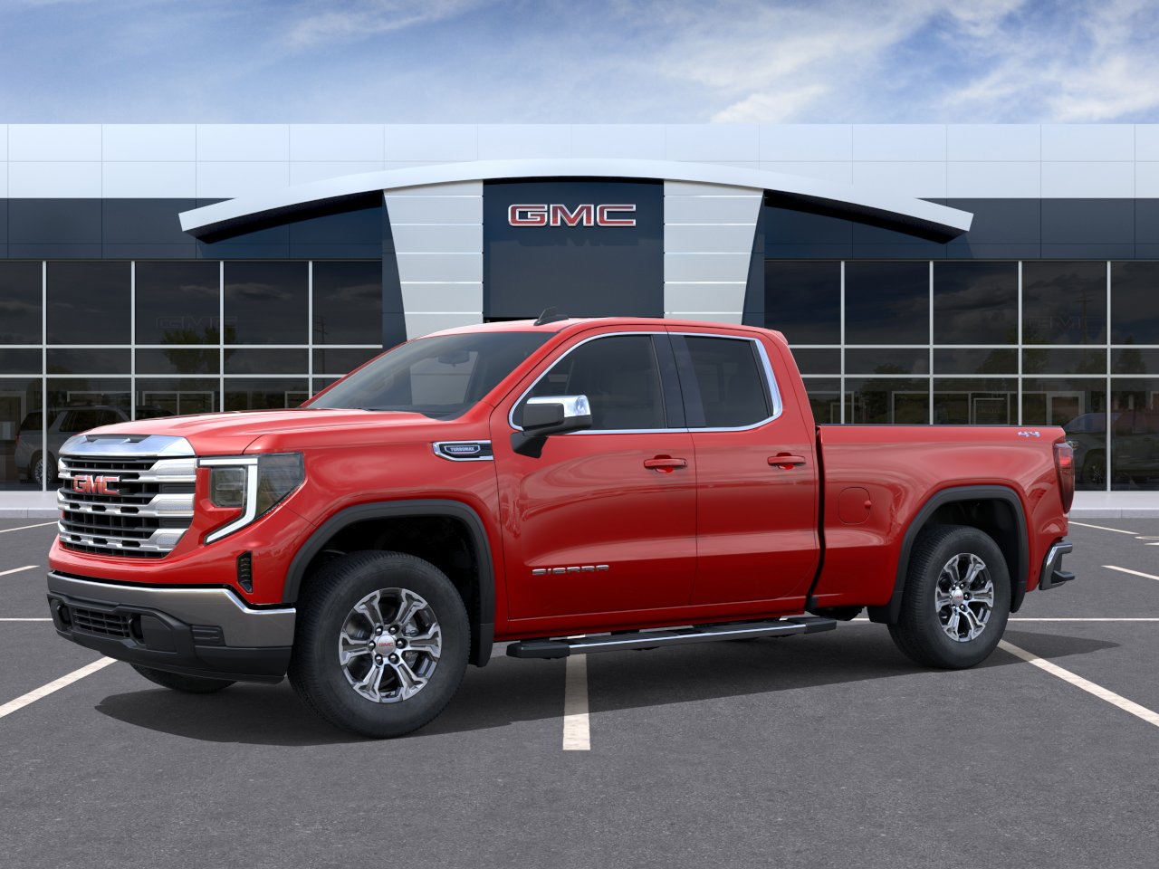 New 2026 Cardinal Red GMC SLE image 2