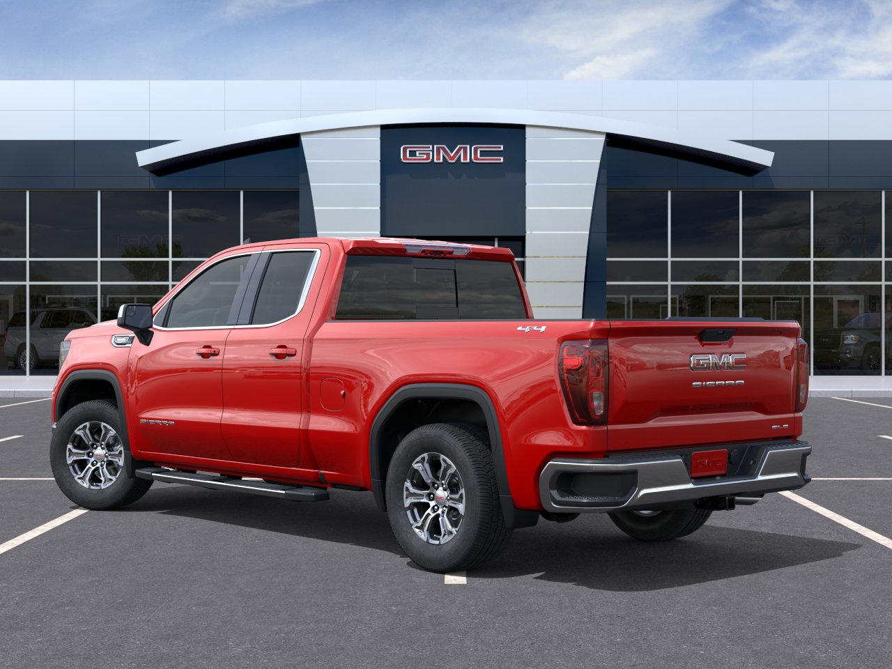New 2026 Cardinal Red GMC SLE image 3