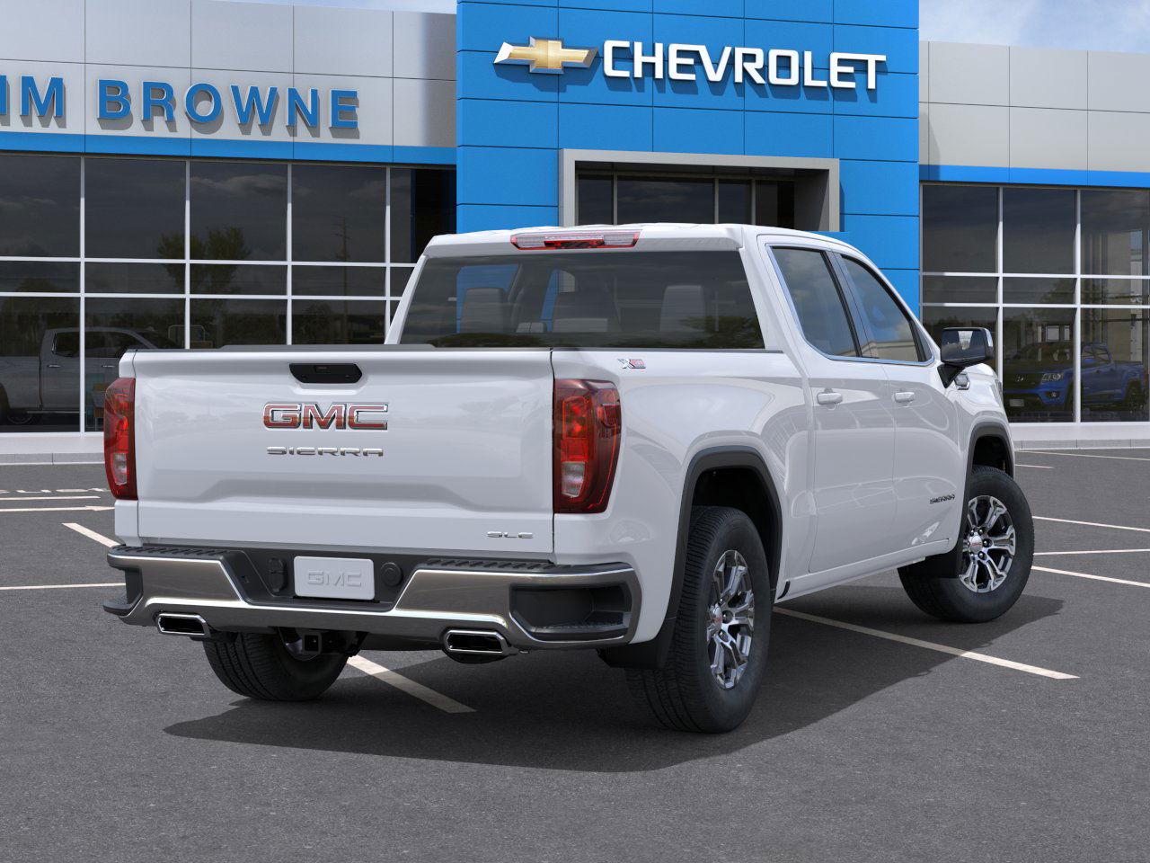 New 2026 Summit White GMC SLE image 38