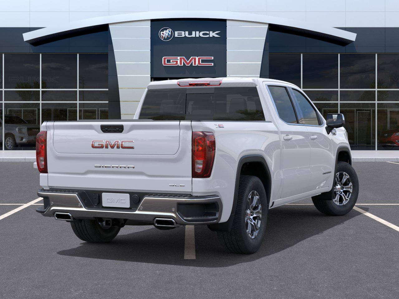 New 2026 Summit White GMC SLE image 4