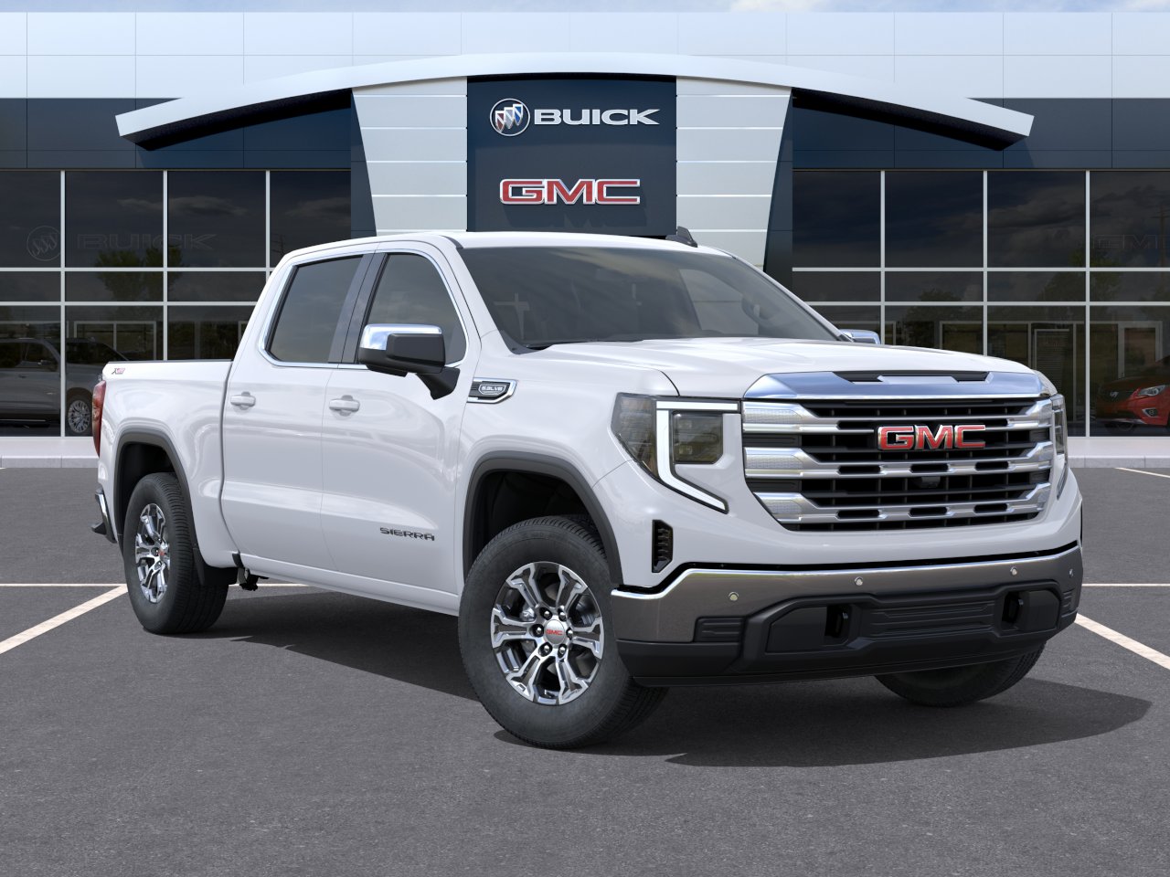New 2026 Summit White GMC SLE image 7