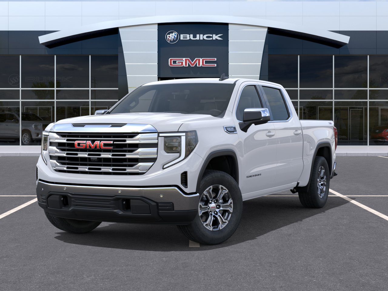 New 2026 Summit White GMC SLE image 6