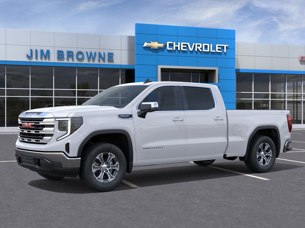 New 2026 Summit White GMC SLE image 37