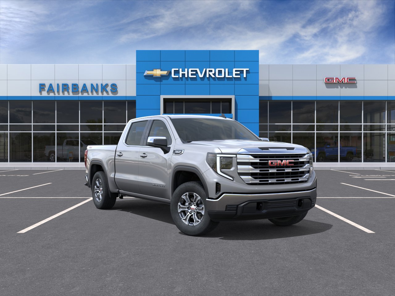 New 2026 Sterling Metallic GMC SLE image 32