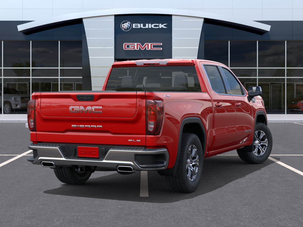 New 2026 Cardinal Red GMC SLE image 4
