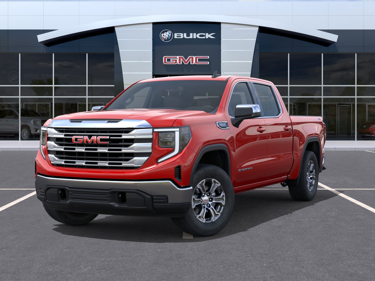New 2026 Cardinal Red GMC SLE image 6