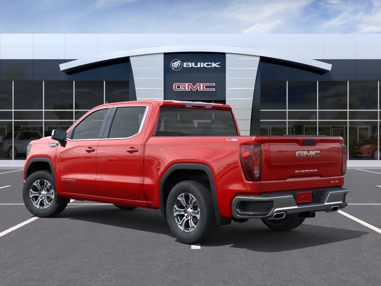 New 2026 Cardinal Red GMC SLE image 3