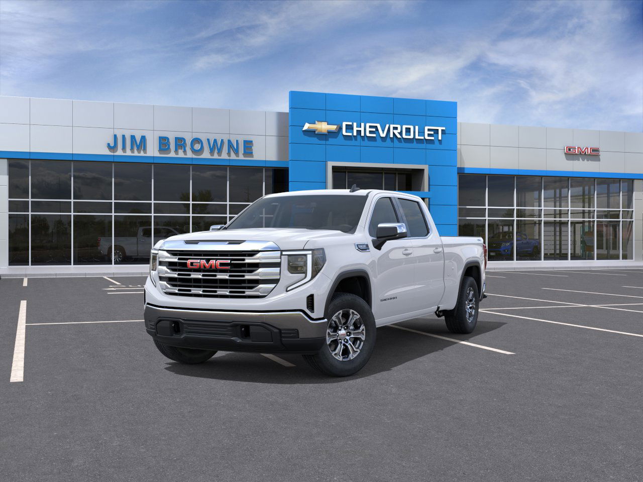New 2026 Summit White GMC SLE image 43