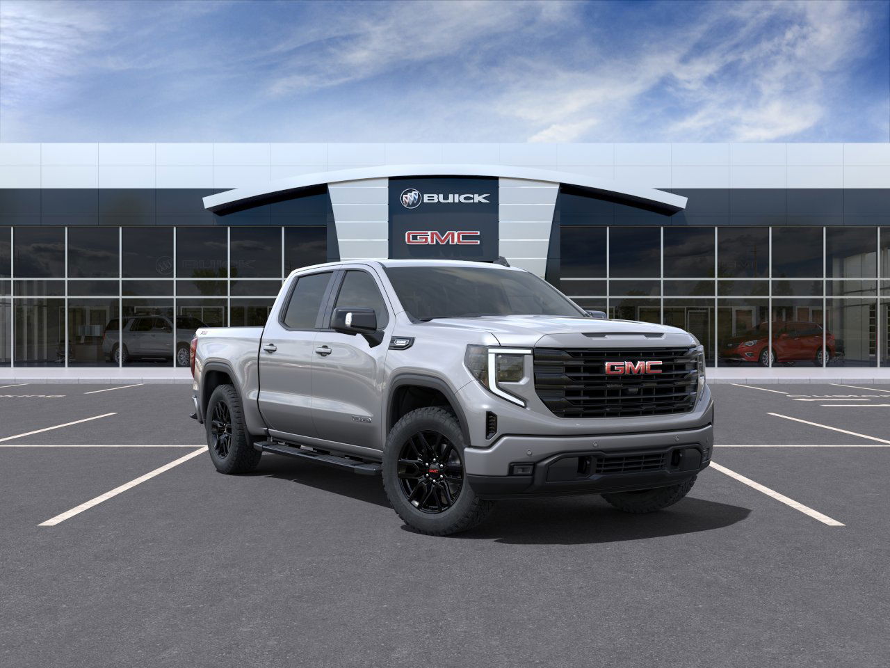 New 2025 GMC Sierra 1500 Elevation Crew Cab in Las Vegas B25063 Jerry Seiner Buick GMC