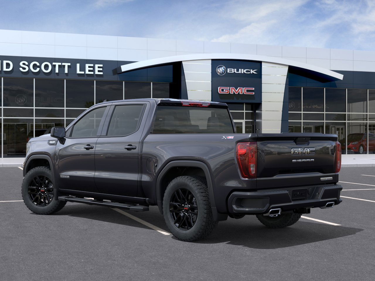 New 2026 Titanium Rush Metallic GMC Elevation image 3