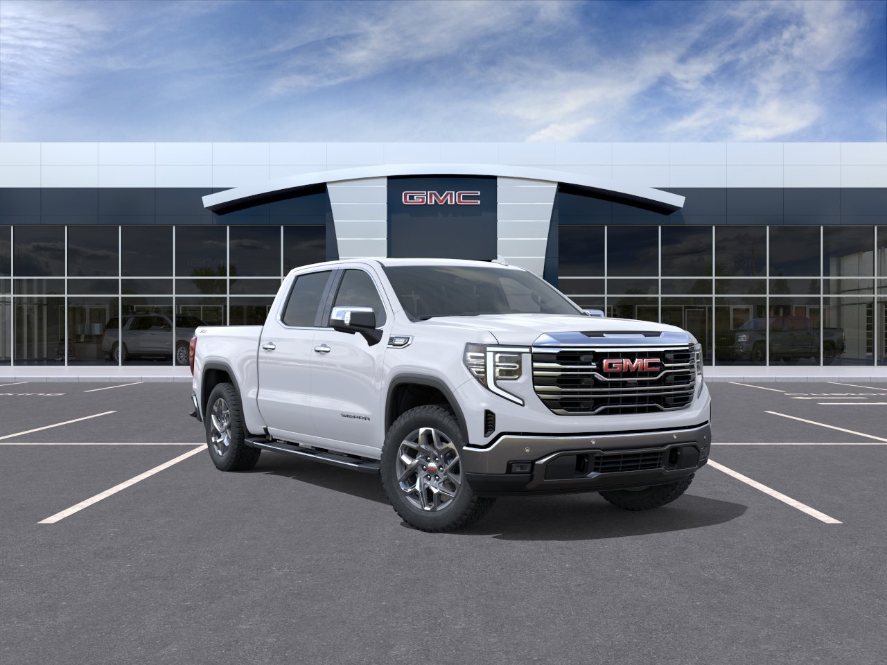 New 2026 Summit White GMC SLT image 25